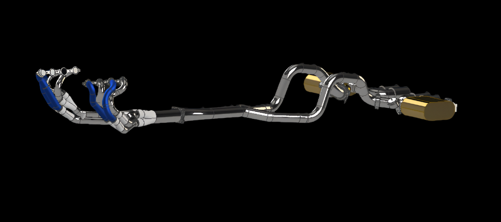 C5 Corvette 8-4-1 System Headers, Ultimate NPP - PREORDER