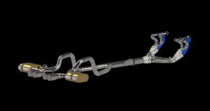 C5 Corvette 8-4-1 System Headers, Ultimate NPP