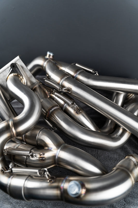 Mustang GT S550/S650 Motorsports 8-4-1 Headers and Midpipe ONLY